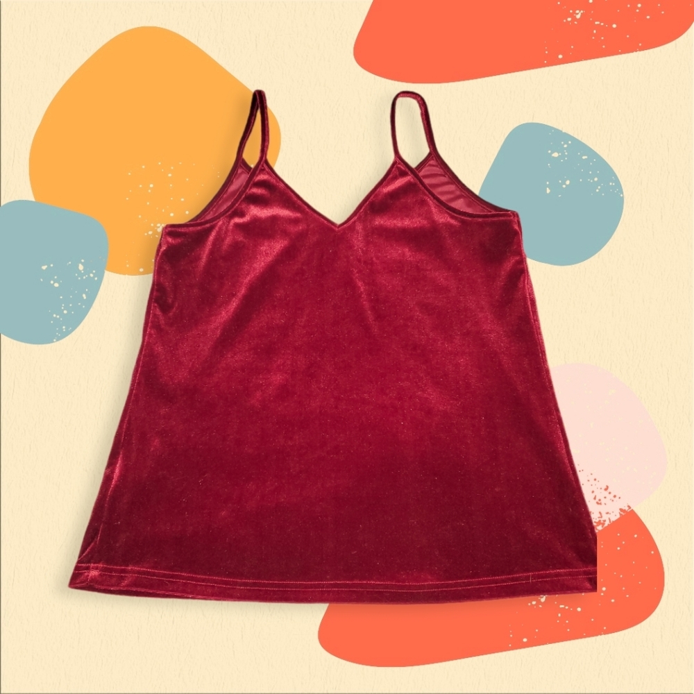 Velour Tank Top